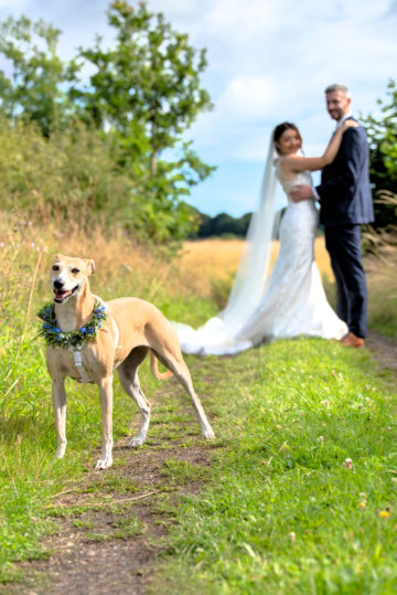 Bride and groom wedding photo in County Durham